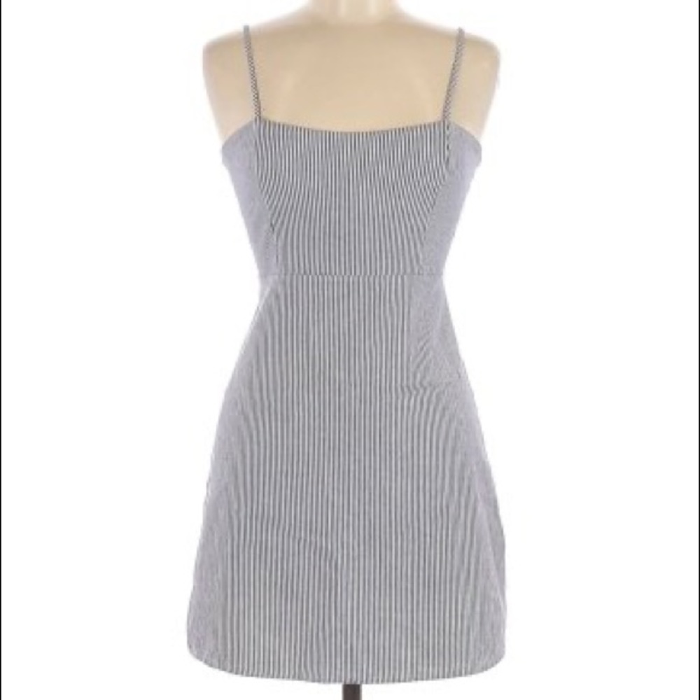 Brandy Melville Sleeveless Striped Dress